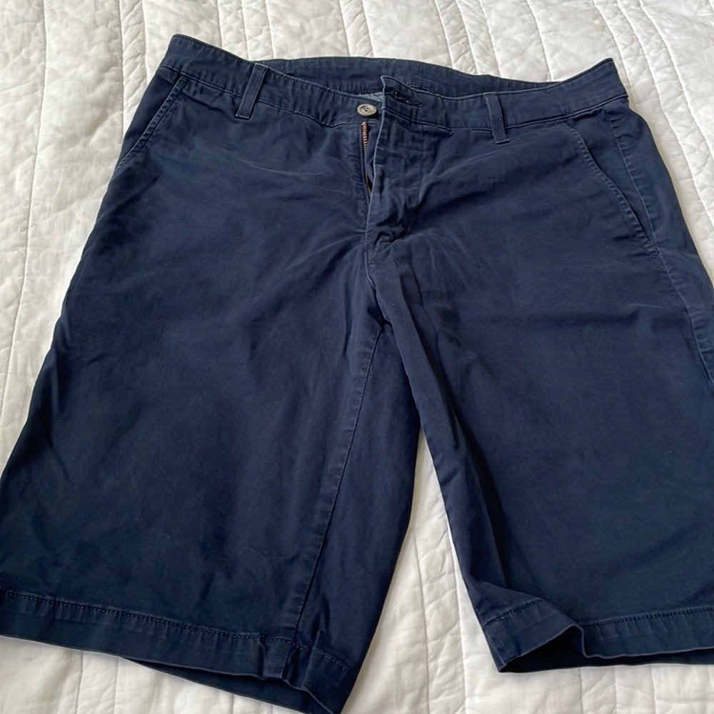 AG Navy Tailored shorts relaxed Griffin style